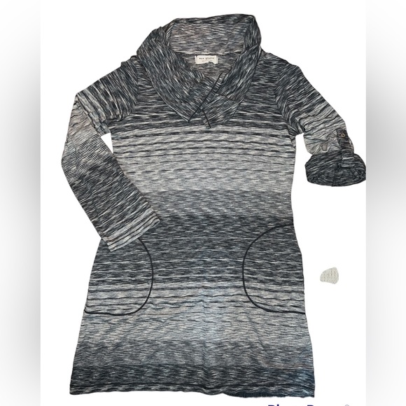 EUC Max Studio cowl neck dress w/ pockets - Picture 4 of 9